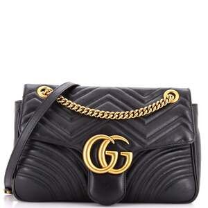 Gucci Gg Marmont Flap Bag Matelasse #241058G21B